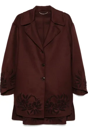 ERMANNO SCERVINO Mujer, Abrigos, Marrón, Talla: M