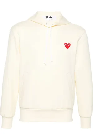 Comme des Garçons Hombre, Sudaderas, Blanco, Talla: M