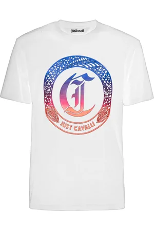 Roberto Cavalli Hombre, Camisetas, Blanco, Talla: XS