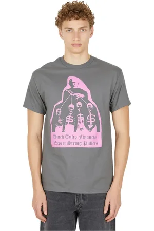 DTF.NYC Hombre, Camisetas, Gris, Talla: M