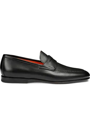 santoni Hombre, Zapatos, Negro, Talla: 43 1/2 EU