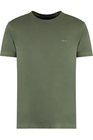 GANT Hombre, Camisetas, Verde, Talla: M