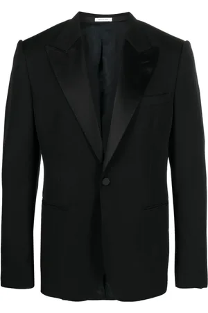 Alexander McQueen Hombre, Chaquetas, Negro, Talla: M