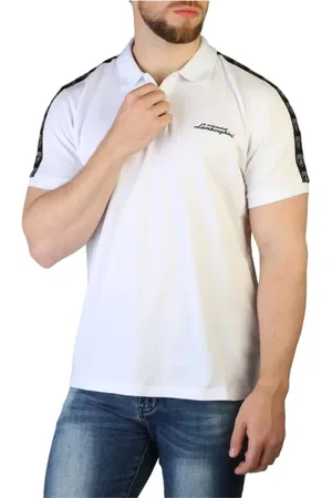 AUTOMOBILI LAMBORGHINI Hombre, Camisetas, Blanco, Talla: S