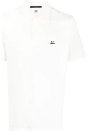 C.P. Company Hombre, Camisetas, Blanco, Talla: L