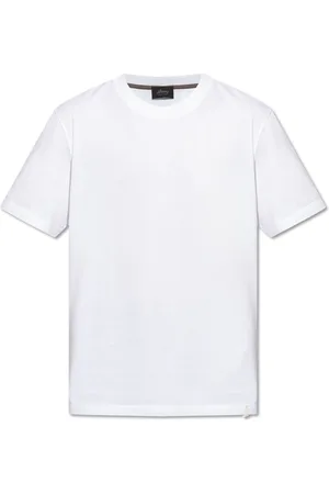 BRIONI Hombre, Camisetas, Blanco, Talla: L