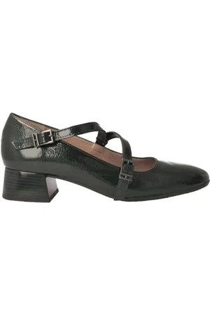 Hispanitas Mujer, Zapatos, Verde, Talla: 38 EU