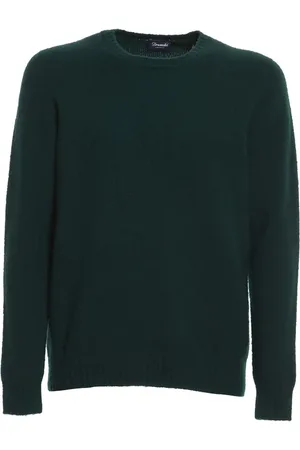 DRUMOHR Hombre, Jerseys, Verde, Talla: 3XL