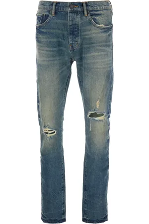 Purple Brand Hombre, Vaqueros, Azul, Talla: W34