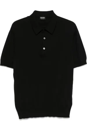 Ermenegildo Zegna Hombre, Camisetas, Negro, Talla: 3XL