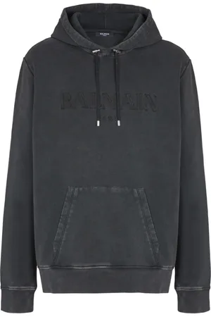 Balmain Hombre, Sudaderas, Gris, Talla: L