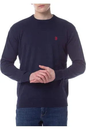 U.S. Polo Assn. Hombre, Jerseys, Azul, Talla: L