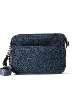 Borbonese Mujer, Bolsos, Azul, Talla: ONE Size