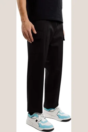 VALENTINO Hombre, Pantalones, Negro, Talla: L