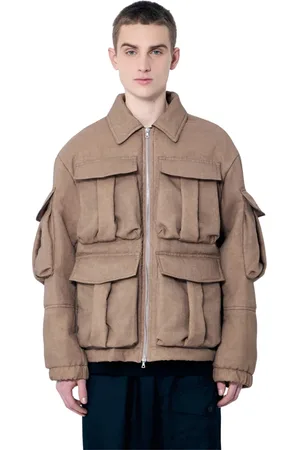 DRIES VAN NOTEN Hombre, Chaquetas, Marrón, Talla: M
