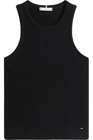Tommy Hilfiger Mujer, Camisetas, Negro, Talla: XS