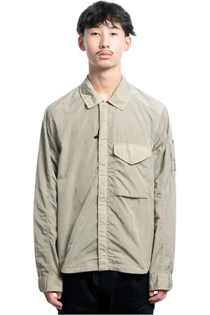 C.P. Company Hombre, Chaquetas, Gris, Talla: M