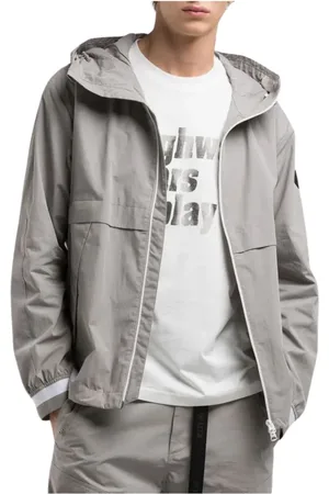 Replay Hombre, Chaquetas, Gris, Talla: L