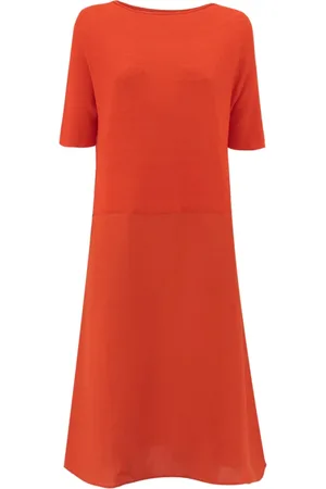 LE TRICOT PERUGIA Mujer, Vestidos, Naranja, Talla: S