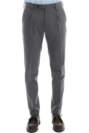 Berwich Hombre, Pantalones, Gris, Talla: M