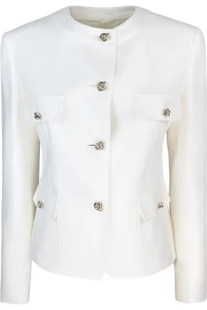 Max Mara Mujer, Chaquetas, Blanco, Talla: M