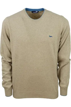 HARMONT&BLAINE Hombre, Jerseys, Marrón, Talla: L