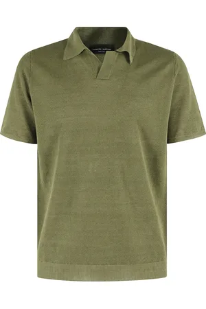 Roberto Collina Hombre, Camisetas, Verde, Talla: XL