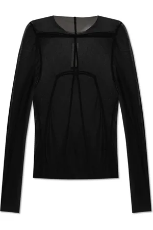 Rick Owens Hombre, Camisetas, Negro, Talla: S