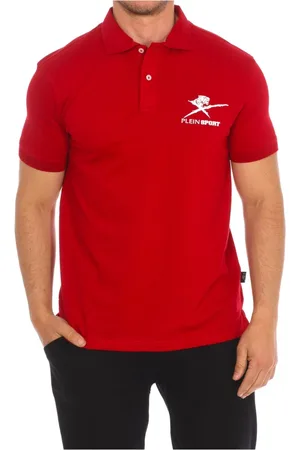Philipp Plein Hombre, Camisetas, Rojo, Talla: S