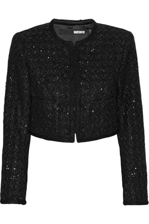ROTATE Mujer, Chaquetas, Negro, Talla: L