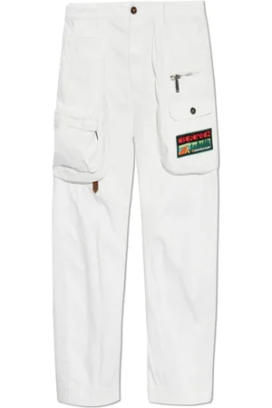 Dsquared2 Hombre, Pantalones, Blanco, Talla: M