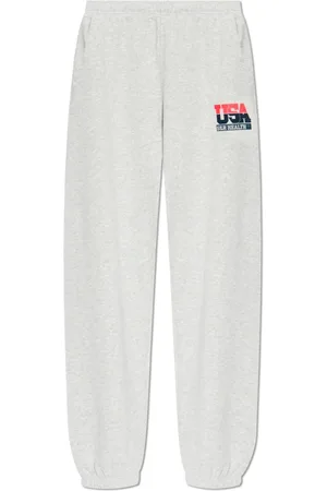 Sporty & Rich Unisex, Pantalones, Gris, Talla: XL