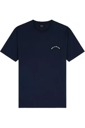 Paul & Shark Hombre, Camisetas, Azul, Talla: M
