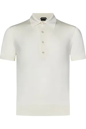 Tom Ford Hombre, Camisetas, Blanco, Talla: L