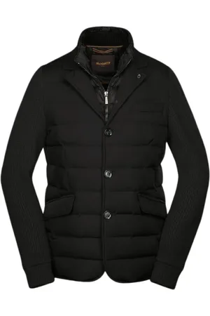 MOORER Hombre, Chaquetas, Negro, Talla: 2XL