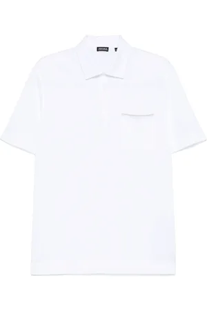 Ermenegildo Zegna Hombre, Camisetas, Blanco, Talla: L