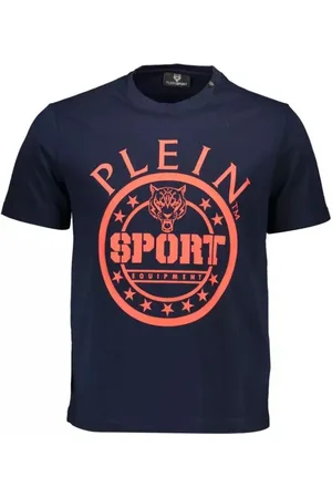 Philipp Plein Hombre, Camisetas, Azul, Talla: 2XL