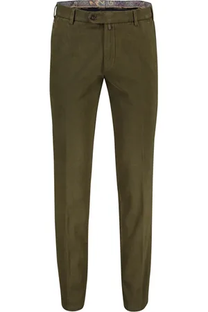 Meyer Hombre, Pantalones, Verde, Talla: W28