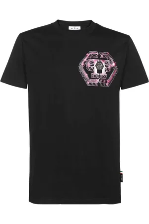 Philipp Plein Hombre, Camisetas, Negro, Talla: M