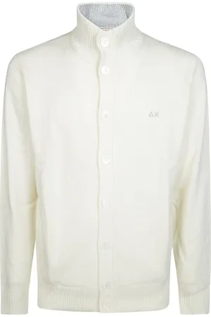 sun68 Hombre, Jerseys, Blanco, Talla: M