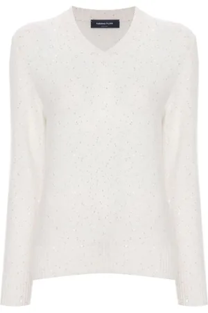 Fabiana Filippi Mujer, Jerseys, Blanco, Talla: M