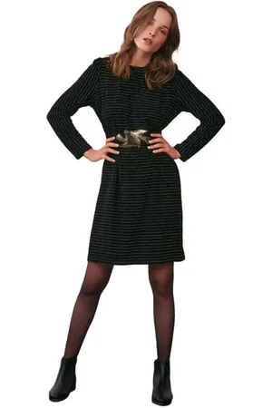 Des Petits Hauts Mujer, Vestidos, Negro, Talla: S