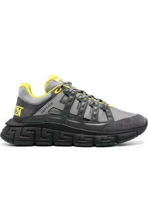 VERSACE Hombre, Zapatos, Gris, Talla: 42 EU