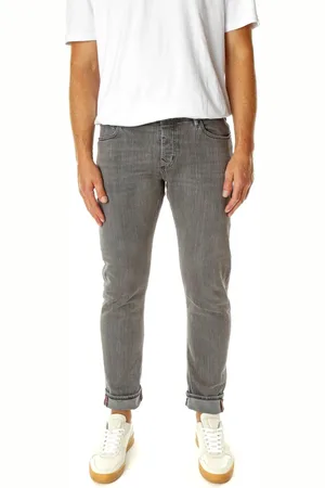 BLUE DE GENES Hombre, Vaqueros, Gris, Talla: W34 L32