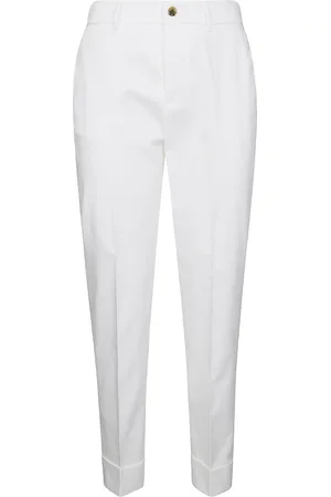 Berwich Mujer, Pantalones, Blanco, Talla: M