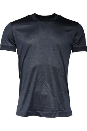 Dolce & Gabbana Hombre, Camisetas, Azul, Talla: 4XL