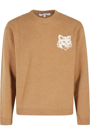 Maison Kitsuné Hombre, Jerseys, Marrón, Talla: L