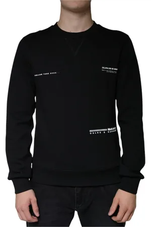Dolce & Gabbana Hombre, Sudaderas, Negro, Talla: S