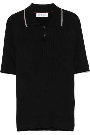 Brunello Cucinelli Hombre, Camisetas, Negro, Talla: M