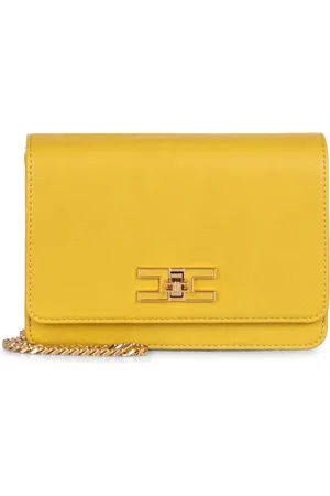 Elisabetta Franchi Mujer, Bolsos, Amarillo, Talla: ONE Size
